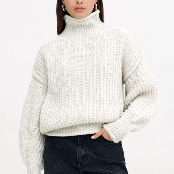 Marcella Brenda Knit Sweater in Off White size S - Picture 1 of 10